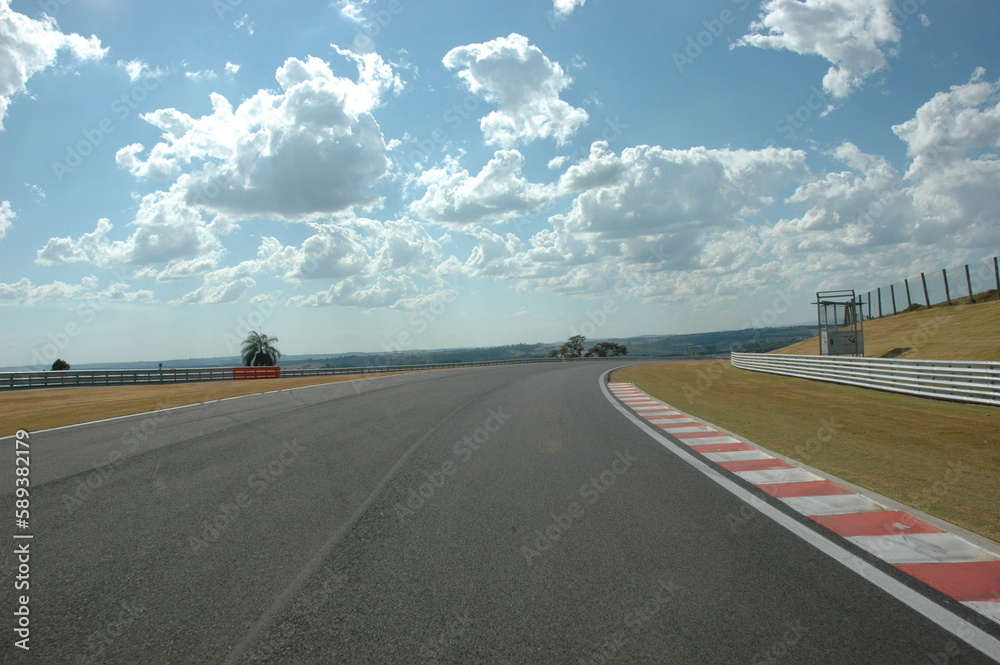 Fototapeta premium road to the sky