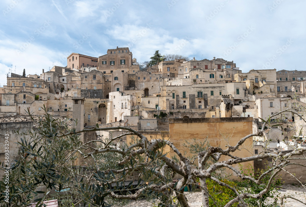 Stones of Matera. UNESCO World Heritage Site.