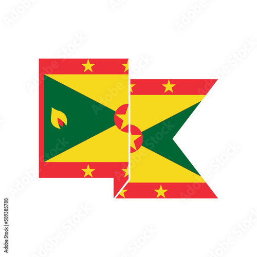 Grenada flags icon set  Grenada independence day icon set vector sign symbol