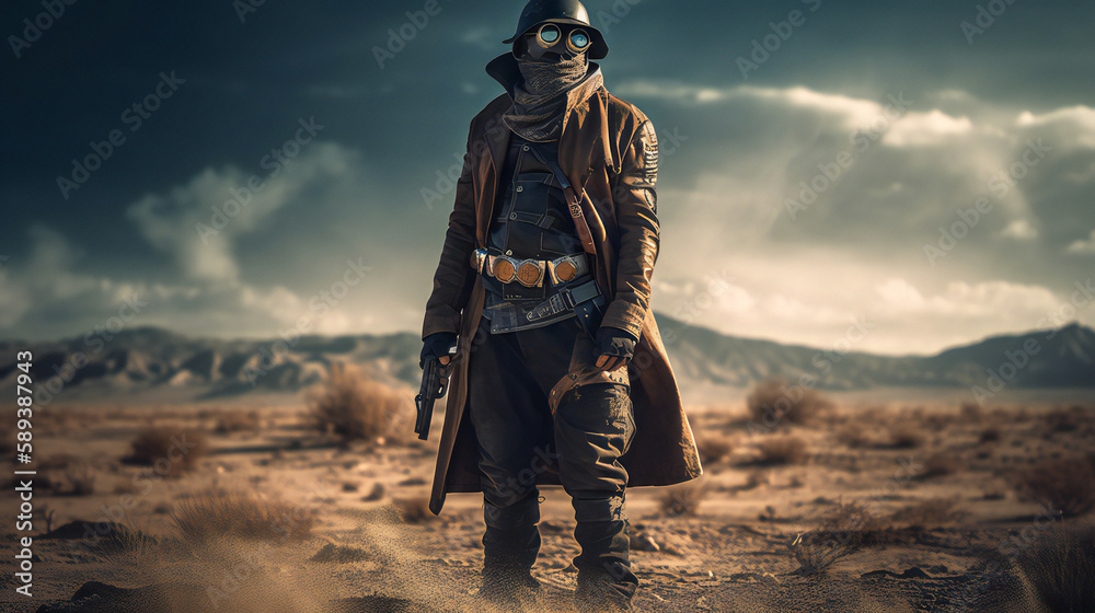 loneranger in the desertcreated with Generative AI technology loneranger in the desertcreated with Generative AI technology