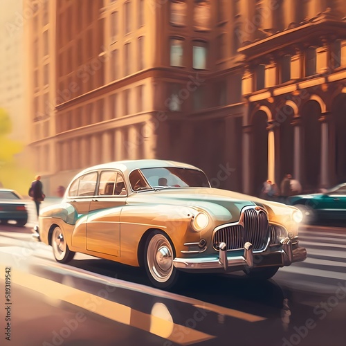  A Classic Ambassador Car © Anup