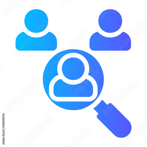 vacancy gradient icon