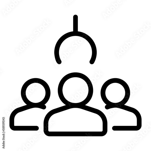 hiring line icon