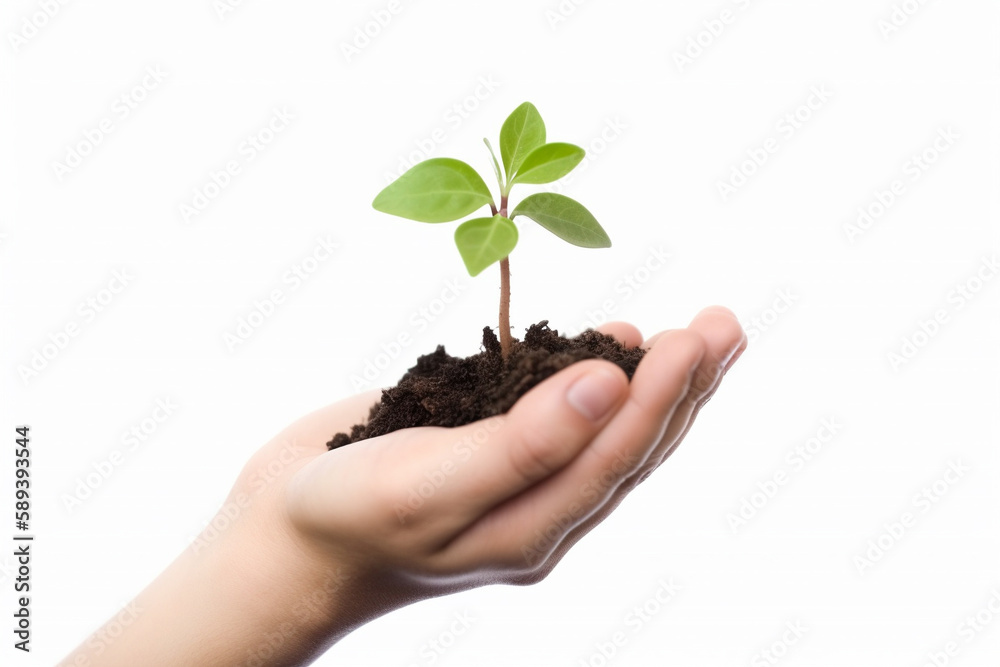 a tree that grows in human hands. Generative AI a tree that grows in human hands. Generative AI
