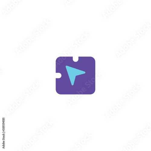 Modern Minimalist Logo Icon for Any Business