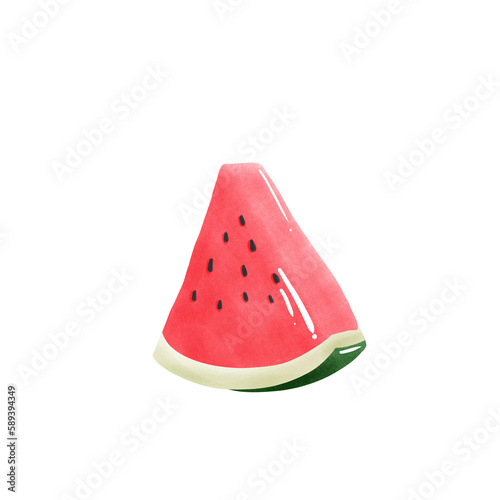 watermelon illustration photo