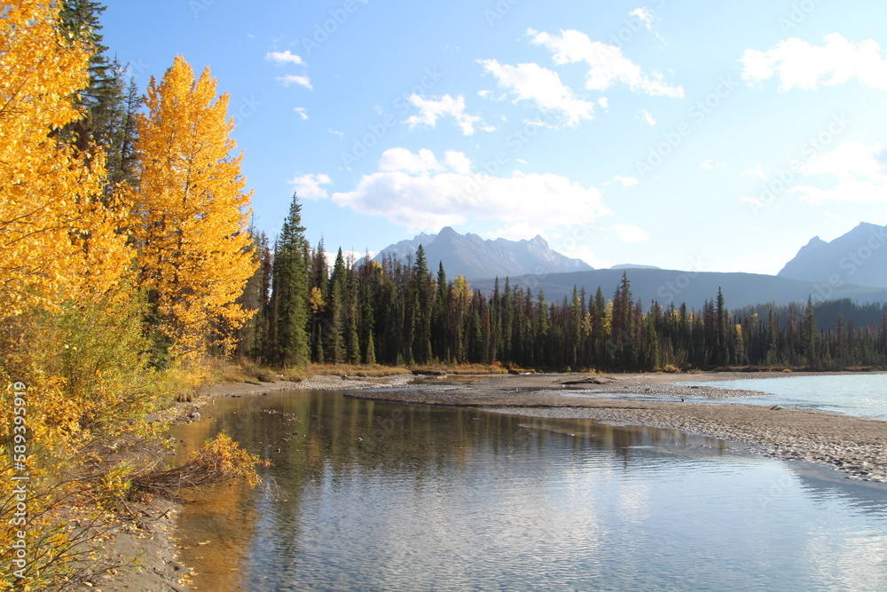 autumn in the mountains