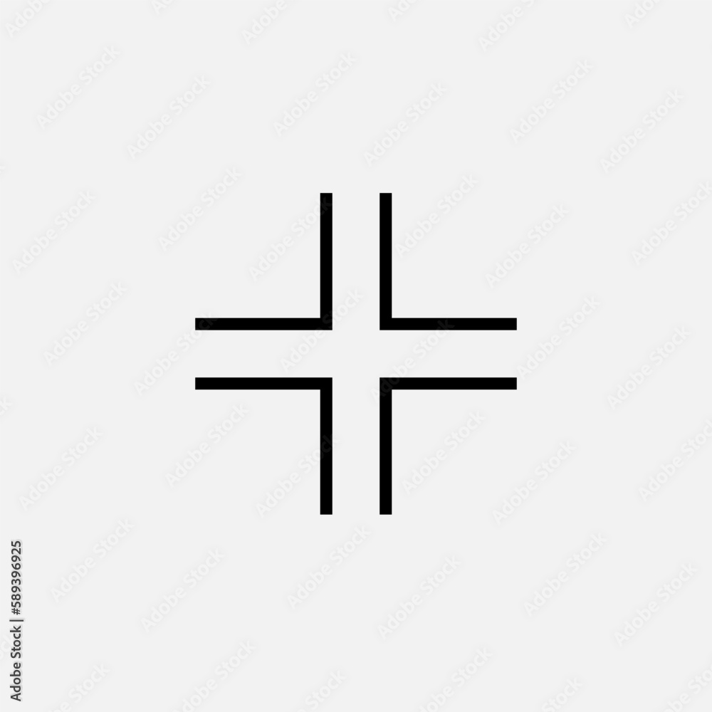Add or Plus Icon - Vector. Add or Plus Icon - Vector.