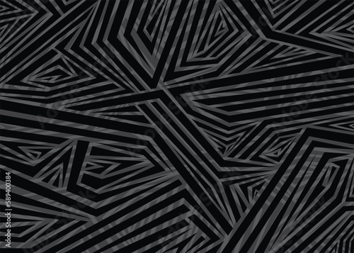 Abstract geometric pattern with lines. Vector illustration background