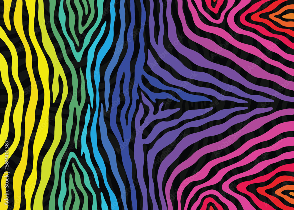 Zebra print pattern design. Vector illustration background. Zebra print pattern design. Vector illustration background.