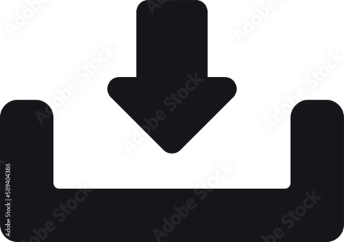 The inbox icon is a visual representation of an electronic mailbox used for receiving and organizing emails and messages. It is a centralized location for managing incoming and outgoing correspondence