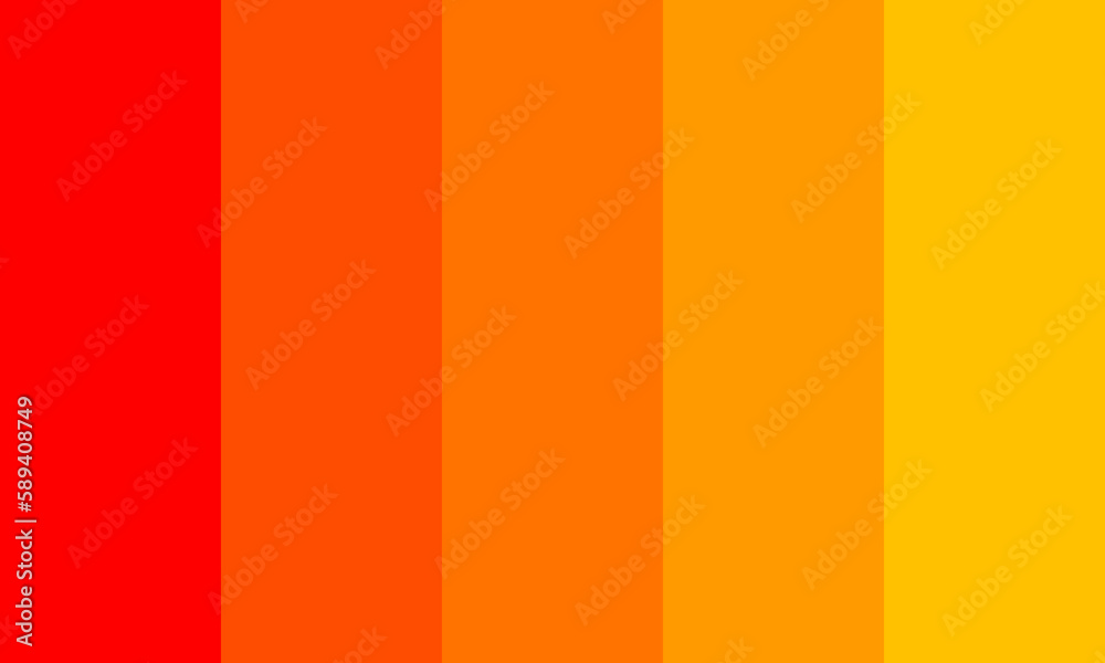 Vecteur Stock red orange color palette. colors palette. | Adobe Stock