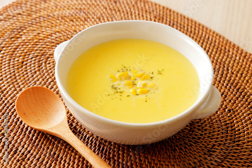 コーンポタージュスープ　Corn soup photo