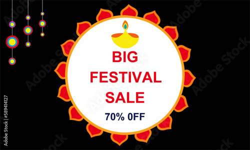 Big Fasival sale banner