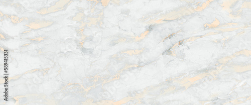 Panel kuchenny z motywem bstract grey white marble background with golden veins, artificial stone texture, modern wallpaper