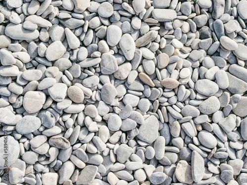 Obraz na płótnie sea gravel stones, Gravel texture abstract background w salonie