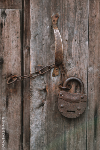 old door lock