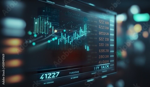 stock market and finance (ai generate)