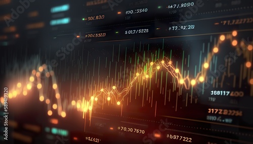 stock market and finance (ai generate)