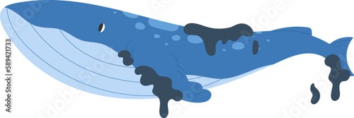 Whale Suffer From Waste