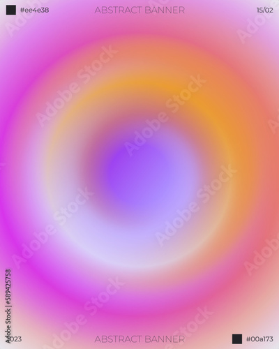 Poster Gradient Abstract Modern Design