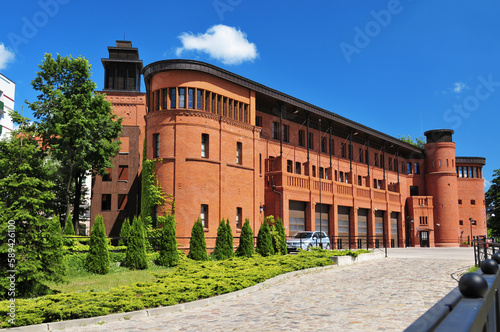 Municipal Headquarters of the Fire Brigade. Poznan, Greater Poland Voivodeship, Poland.