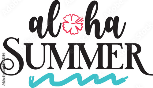 Summer SVG Quotes Design