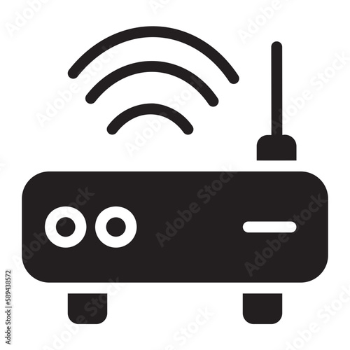 router glyph icon