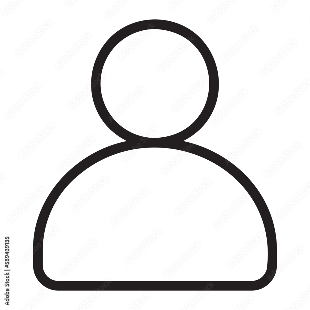 user profiles line icon user profiles line icon