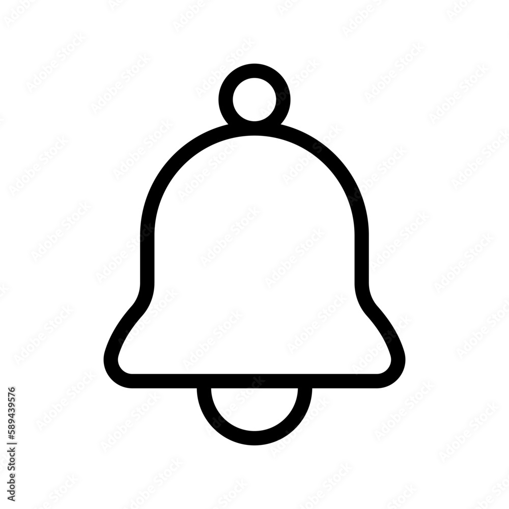 Notification icon. sign for mobile concept and web design. vector illustration Notification icon. sign for mobile concept and web design. vector illustration