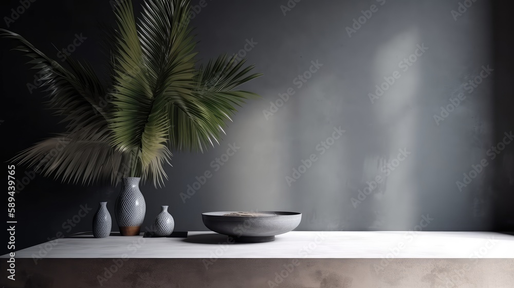 Marble background for presentation of beauty product Marble background for presentation of beauty product