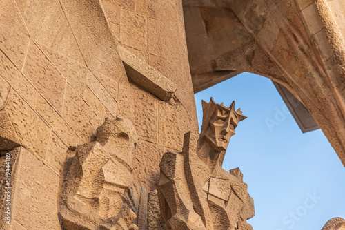 Photos Interior and exterior details and general images of the Basilica of the Holy Fam