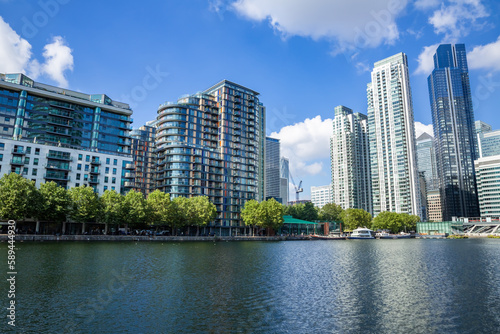 Modern buildings in London