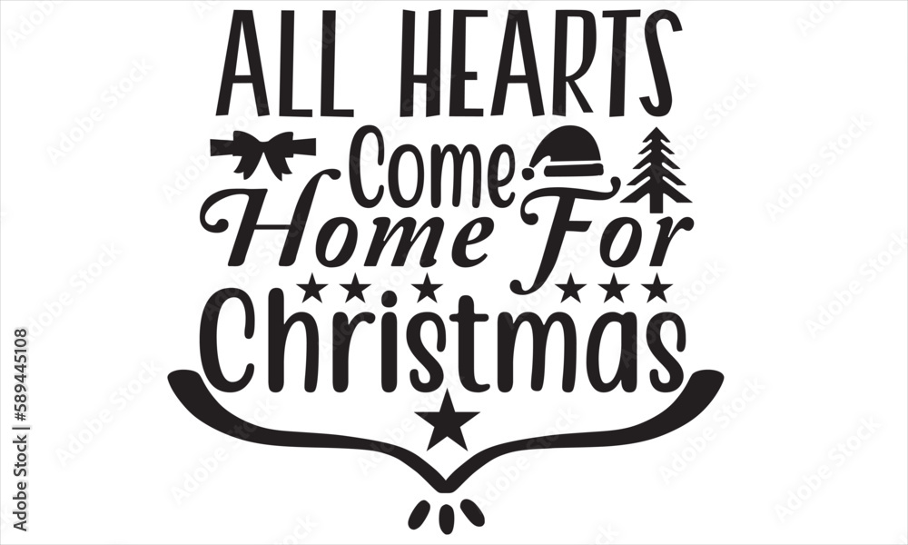 Naklejka premium christmas svg design