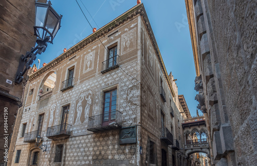 Barcelona city and various architectural details © Aytug Bayer