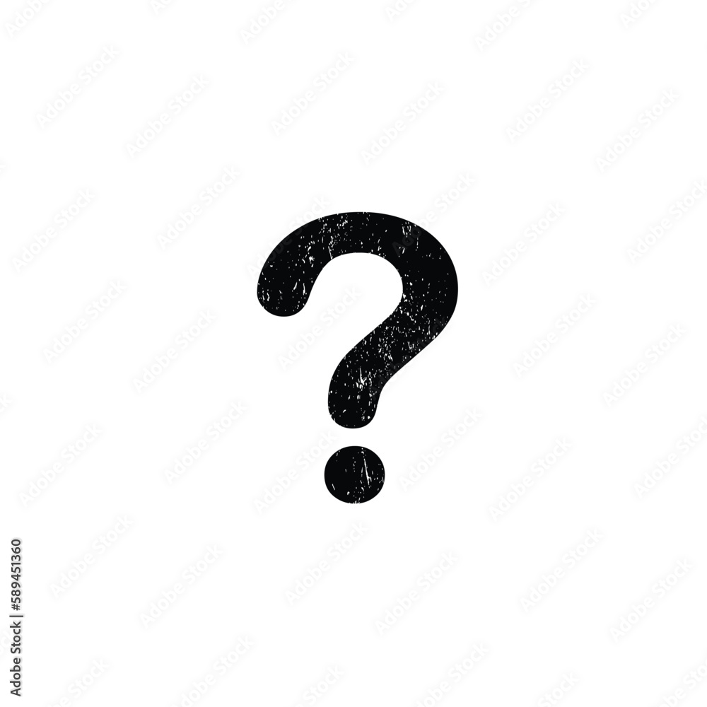 Question mark sign icon, vector illustration. Flat design style Question mark sign icon, vector illustration. Flat design style