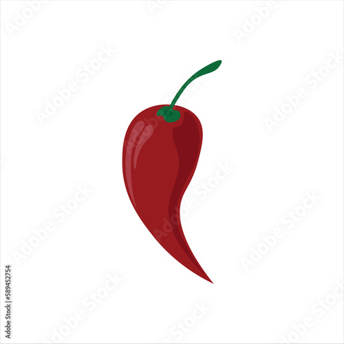 Fresh Spicy Chilli Illustration