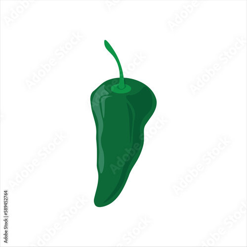 Fresh Spicy Chilli Illustration