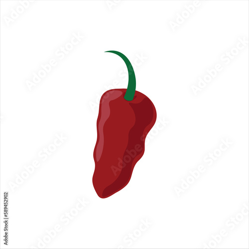 Fresh Spicy Chilli Illustration