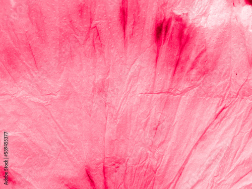 Stain Bohemian Dots Border. Tiedye Ikat