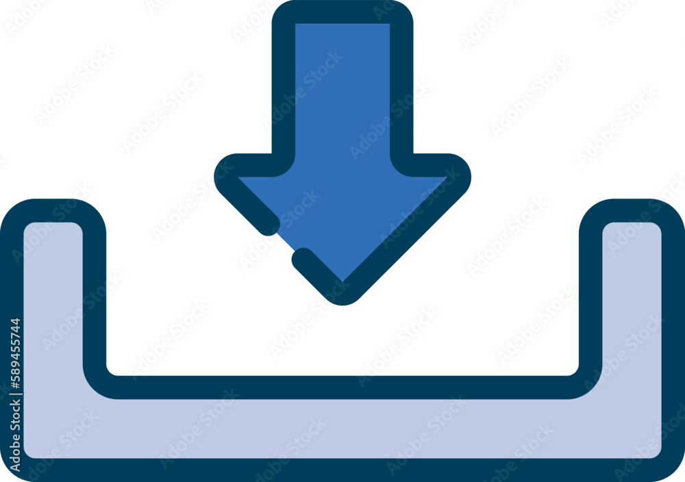 Outgoing Inbox Icon The inbox icon is a visual representation of an electronic mailbox used ...