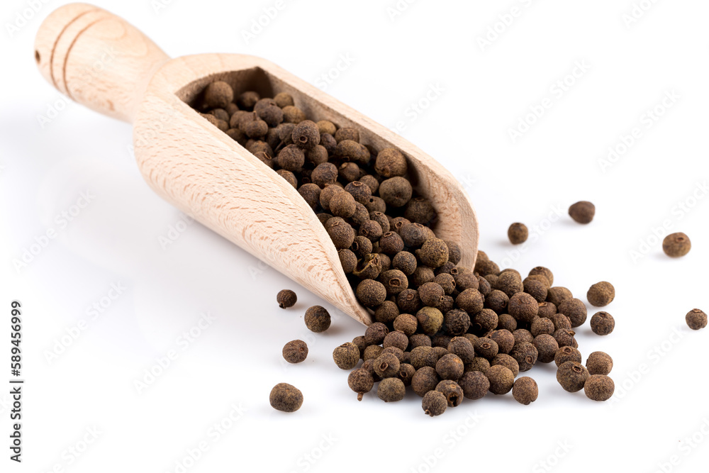 Wooden shovel with black peppercorn Wooden shovel with black peppercorn