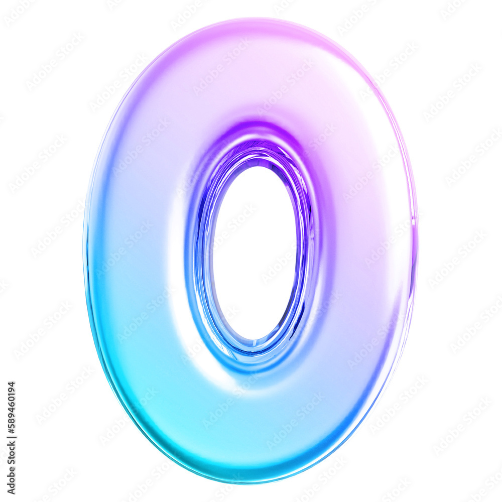3d Font Letter O Gradient 3d Font Letter O Gradient