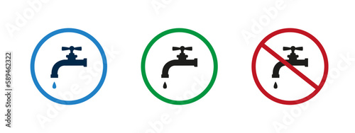 Water tap icon