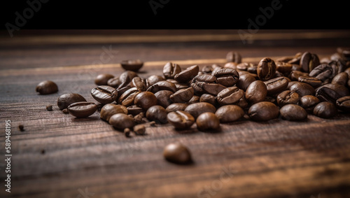 Coffee beans  Ai generated