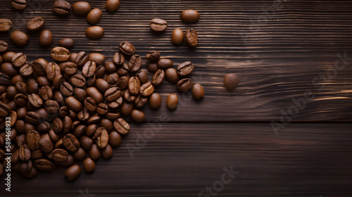 Coffee beans, ai geerated