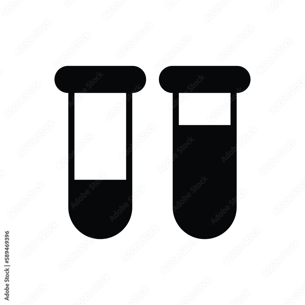 Lab Test icon vector stock. Lab Test icon vector stock.