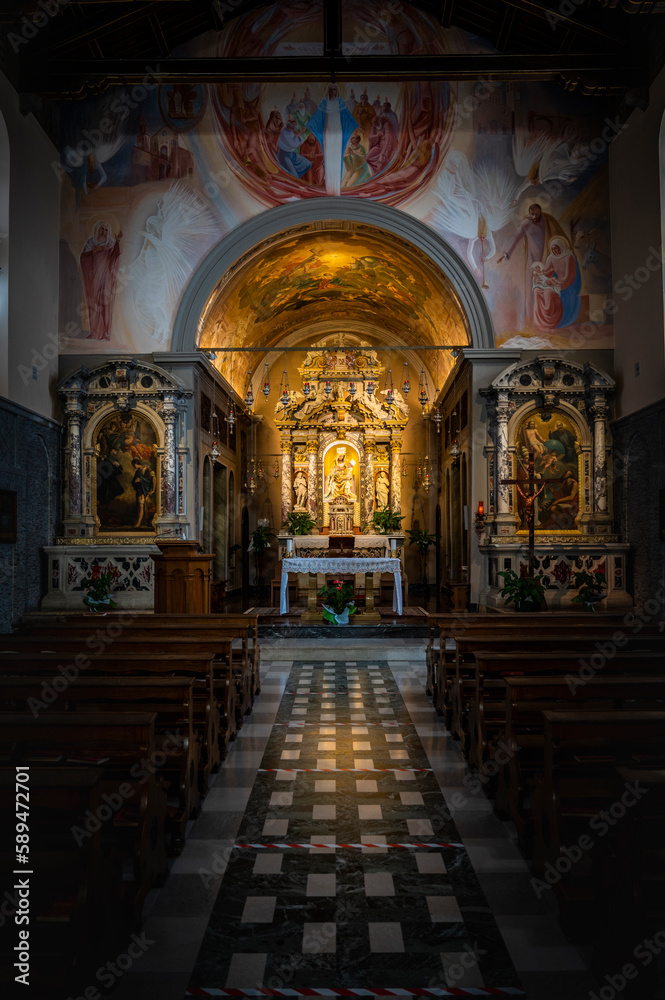 Marian Shrine of Castelmonte. Cividale del Friuli