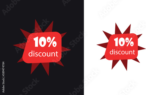 discount banners design for company and business 