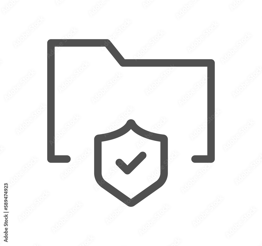 File and folder related icon outline and linear symbol.
File and folder related icon outline and linear symbol.
